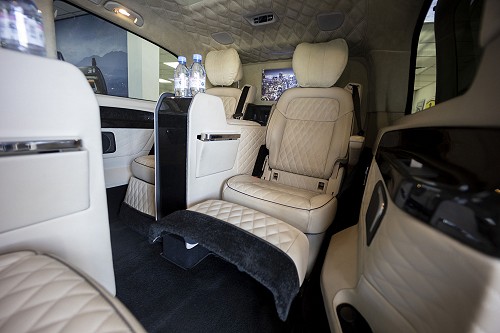Mercedes V Class Senzati - reclining seats