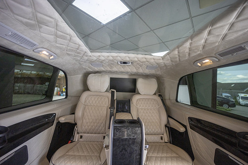 Mercedes Jet Class - inside back seat