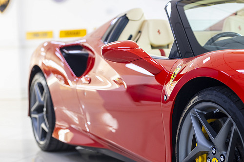 Ferrari f8 spider Arty shot