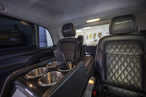 Mercedes jet class 5 - inside back seats