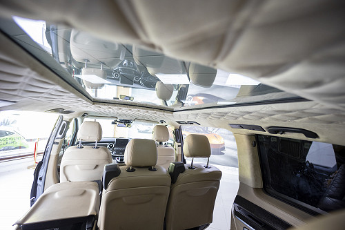 Mercedes jet class 7 - inside roof
