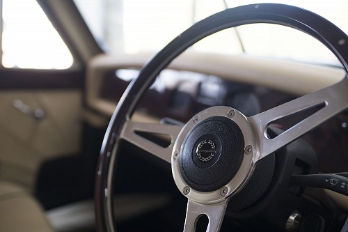 Beauford Limousine steering wheel