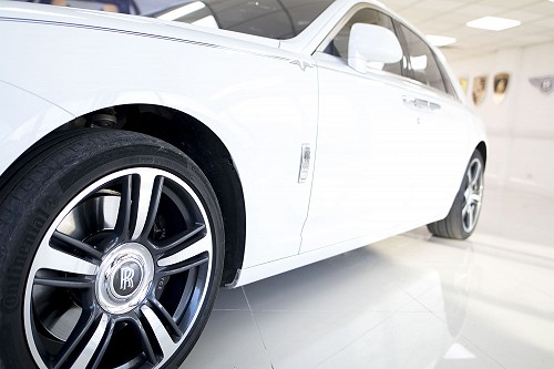Rolls Royce Ghost V front wheel
