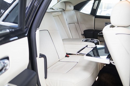 Rolls Royce Ghost back seats 1